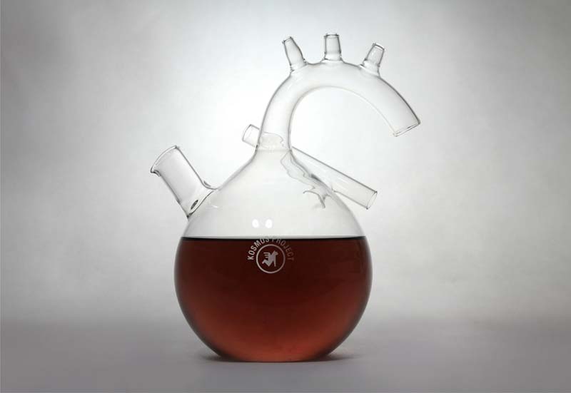  Kosmos Project, The Heart, 2008, wine decanter 